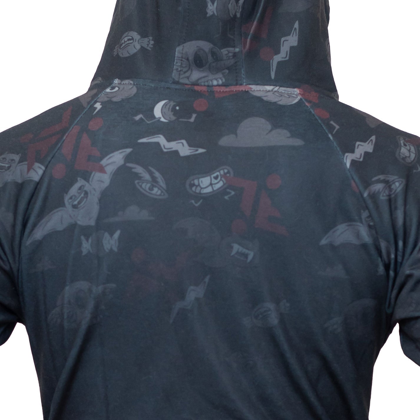 Black Doodle Skydive Hoodie - Flyersuit