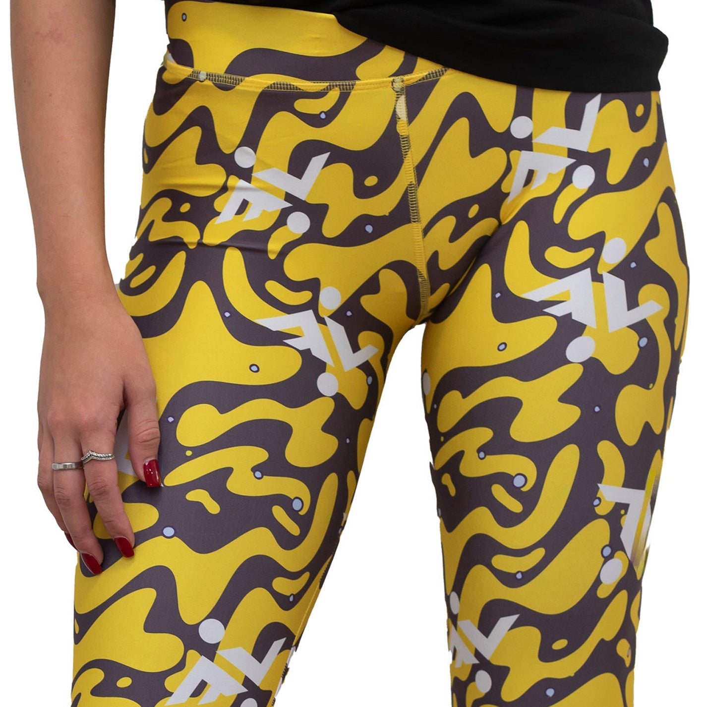 Black Skydive Leggings - Flyersuit