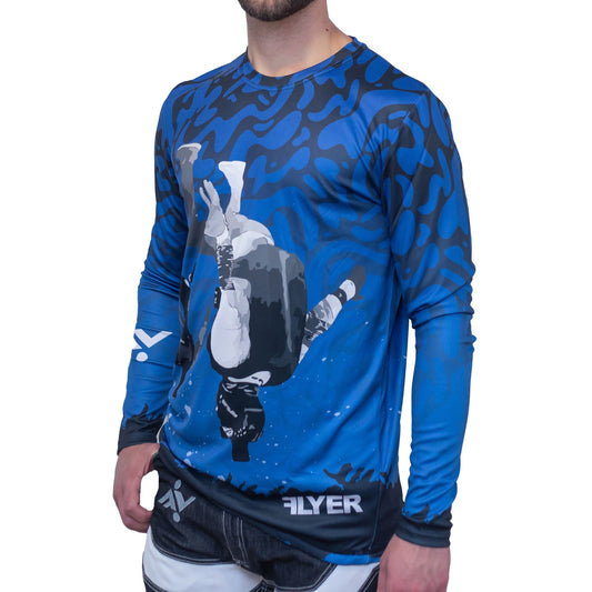 Blue Skydive Jersey - Flyersuit