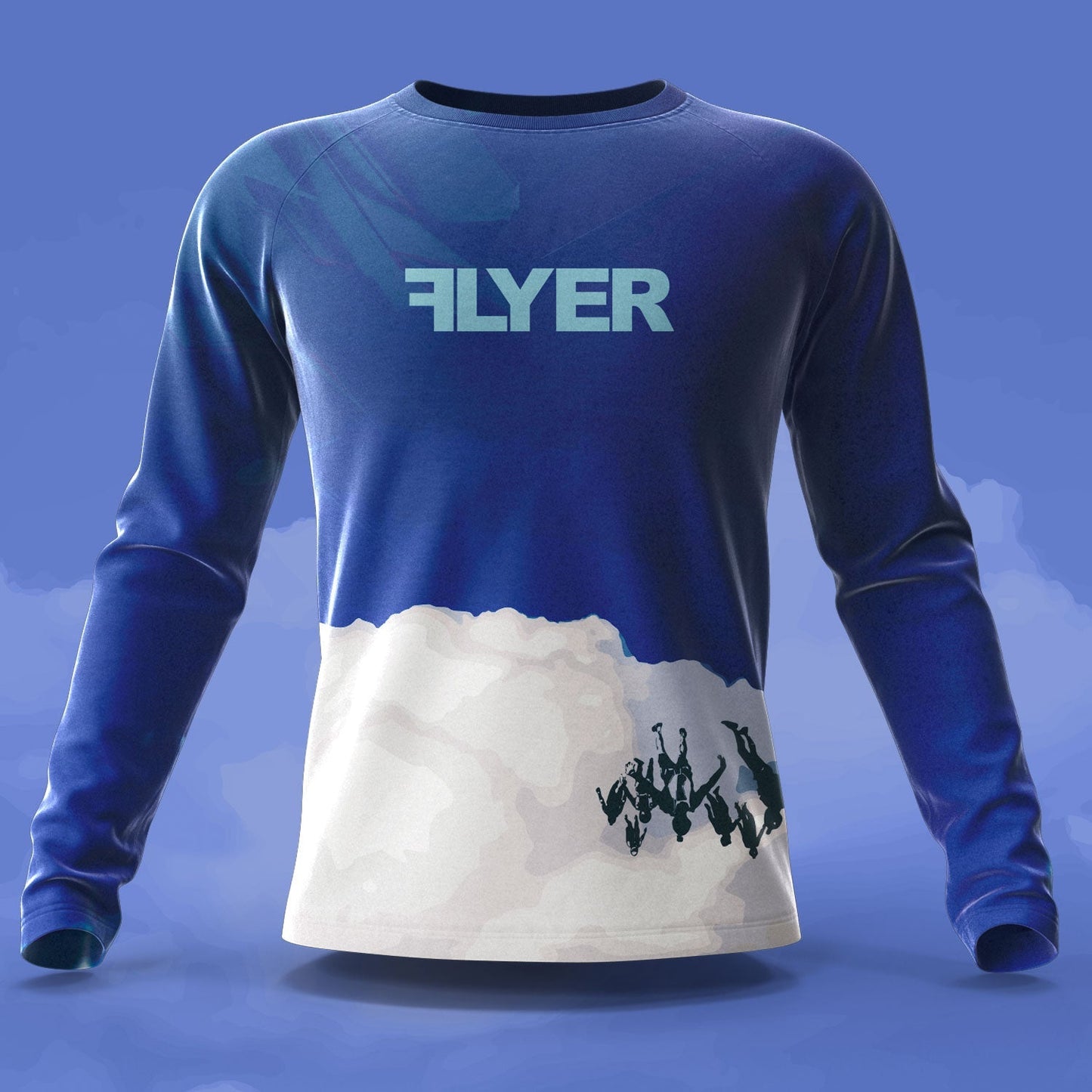 Blue Skydive Jersey Cloud Selection - Flyersuit