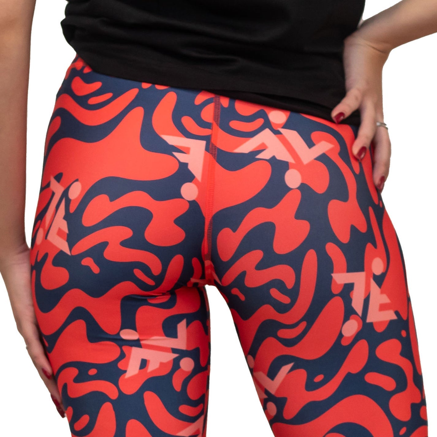 Red Skydive Leggings - Flyersuit