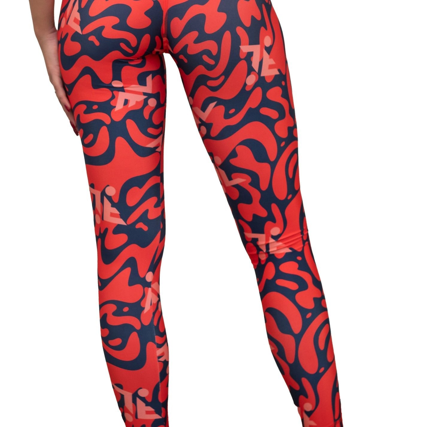 Red Skydive Leggings - Flyersuit