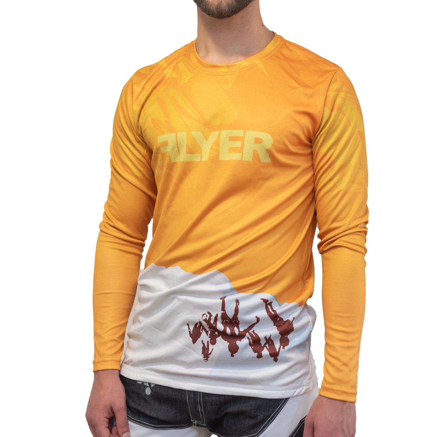 Skydive Jersey Orange Cloud Selection - Flyersuit