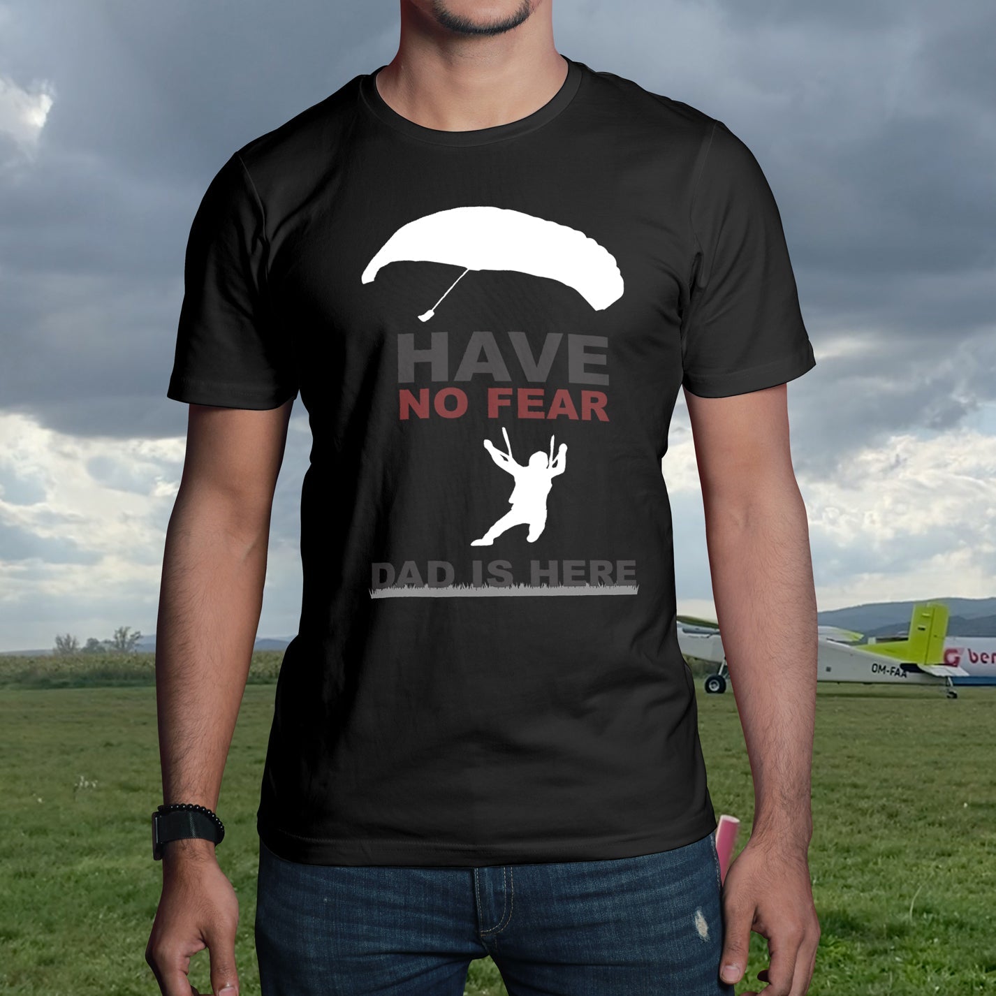 Skydive T-shirt Dad is here - Flyersuit