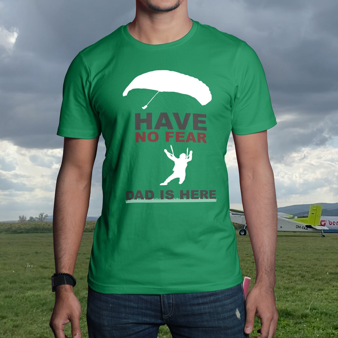 Skydive T-shirt Dad is here - Flyersuit