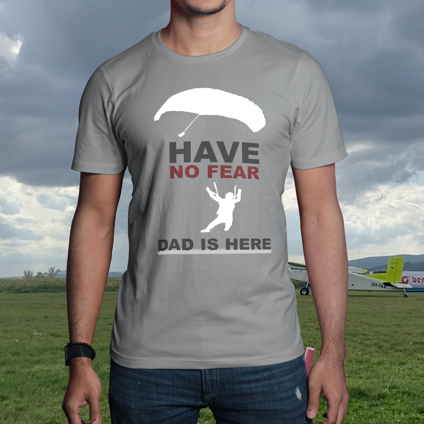 Skydive T-shirt Dad is here - Flyersuit